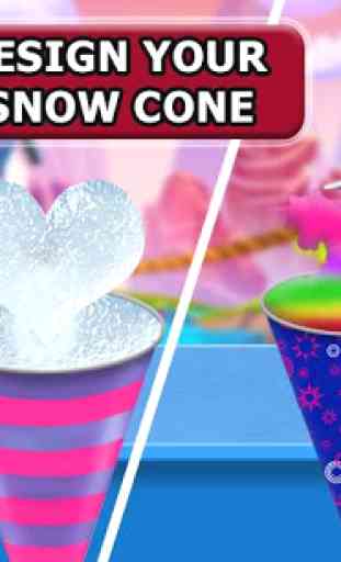 Snow Rainbow Ice Cone Maker: Icy Candy fun 2