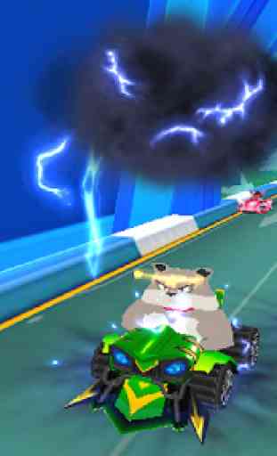 Talking Cat Tom kart And jerry Speed Kart Drifters 3