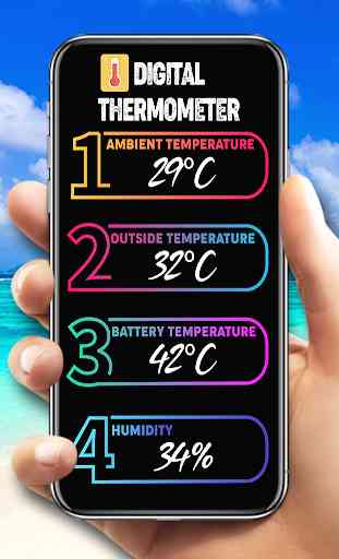 Thermometer with hygrometer 2