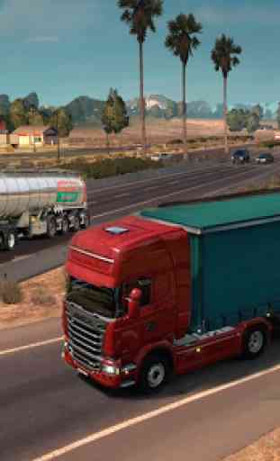 Truck Simulator 2018 :Heavy Cargo Truck Europe 3D 4