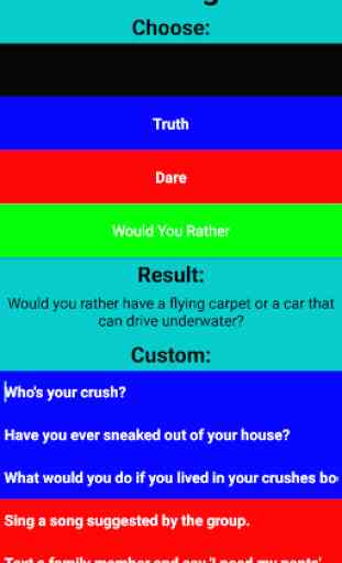 Truth, Dare + Would You Rather! 2