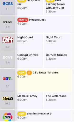 TV Listings Guide Canada 1