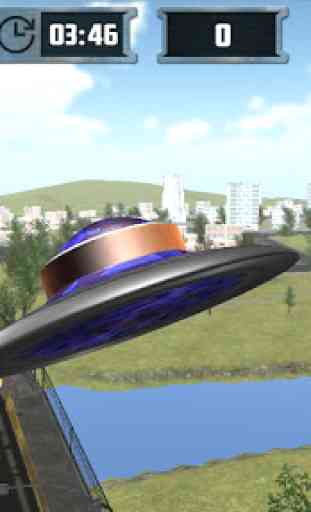 UFO Driving in City Simulator 3
