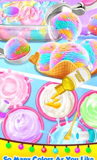 Unicorn Ice Cream Maker - Frozen Sweet Desserts 3