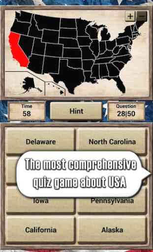 USA Geography - Quiz Game 1
