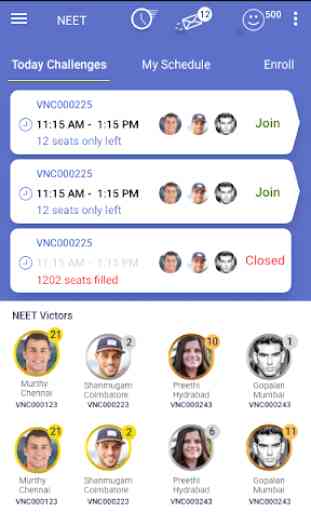 VICTO  Challenge App, the best  NEET Mock Test App 1