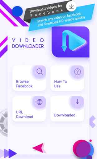 Video Downloader for Facebook Fast Download videos 2