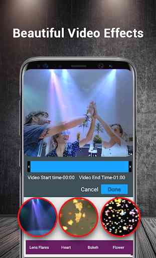 Vlog Video Merger & Editor  - Filters & Stickers 4