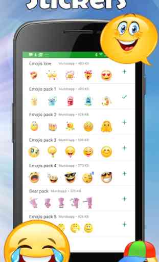 WAStickerApps emoticons stickers for whatsapp 3