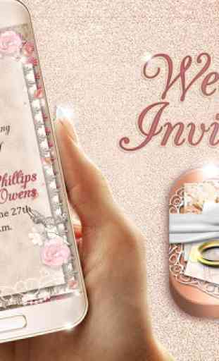 Wedding Invitations Designer - Wedding Card Maker 1