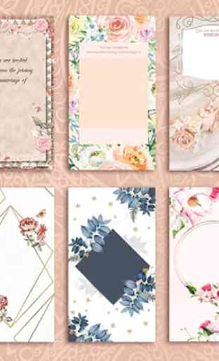 Wedding Invitations Designer - Wedding Card Maker 2