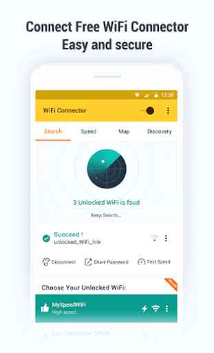 WiFi Key Connector: Free Password and WiFi Map 1