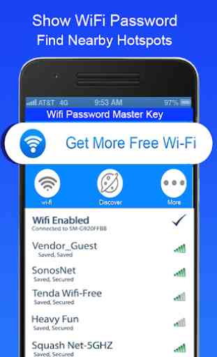 Wifi Password Master - Show WiFi Password key 2