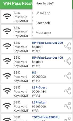 WiFi Password Recovery — Pro 3