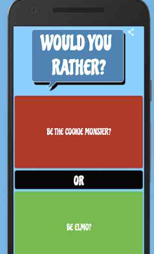 Would You Rather For? Kids 3