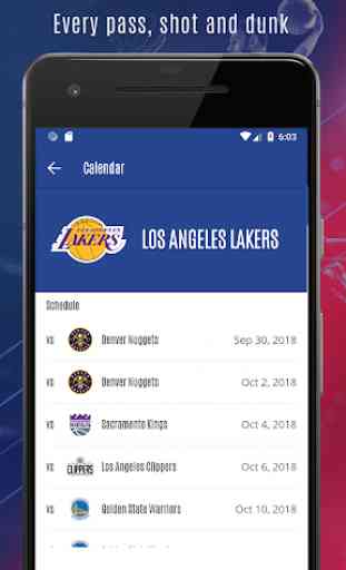 2019 NBA schedule, scores and reminder 4