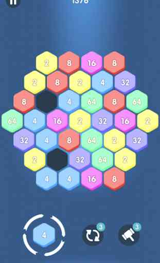 2048 Hexagon Block Puzzle 3