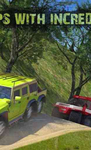 8x8 Offroad Mud Truck Spin Tires: Trucker Games 18 3
