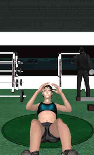 Abs Fitness Gym Bodybuilding Workout 3d 2