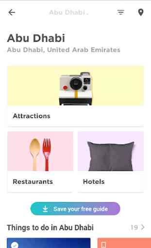 Abu Dhabi Travel Guide in english with map 1