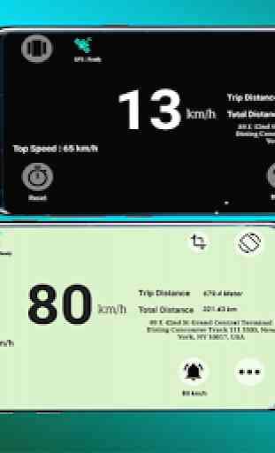 Accurate Speedometer - Digital HUD GPS Speed Meter 1