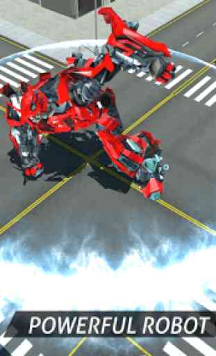 Air Robot Game - Flying Robot Transforming Plane 1