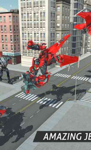 Air Robot Game - Flying Robot Transforming Plane 2