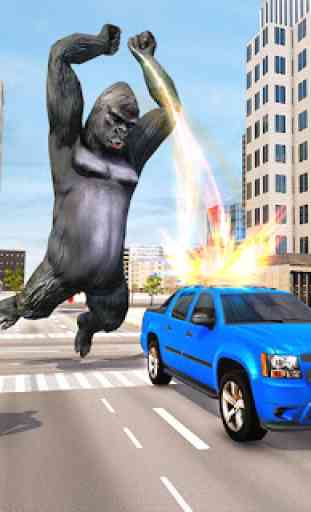 Angry Gorilla City Rampage 3