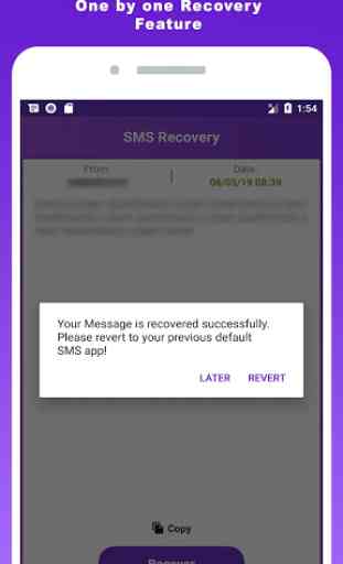 Backup & Recover deleted messages 4