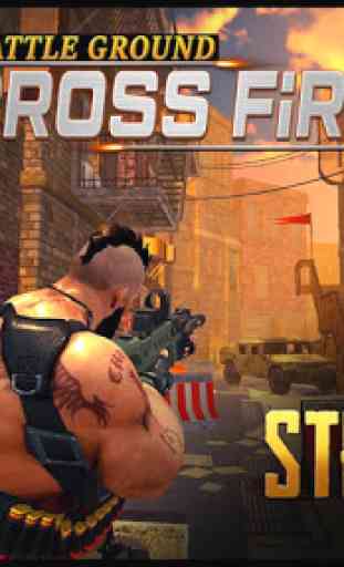 Battleground Cross Fire: Free Cover Shooting Games 2