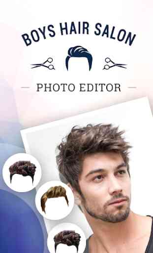 Boys Hair Salon Photo Editor – Boy Hair Changer 1