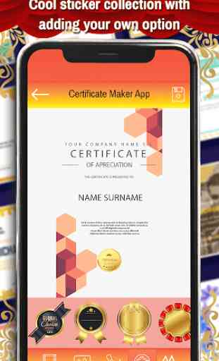 Certificate Maker App 2