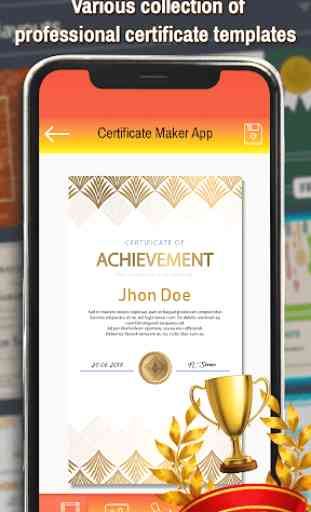 Certificate Maker App 3