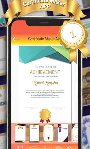 Certificate Maker App 4