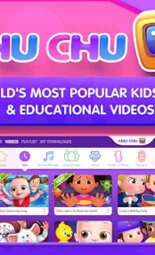 ChuChu TV Nursery Rhymes Videos Pro - Learning App 1