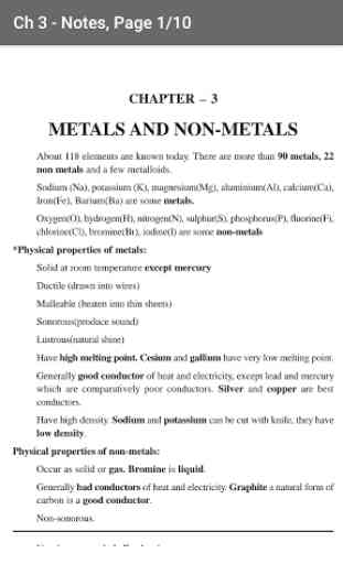 Class 10 Science Notes 4