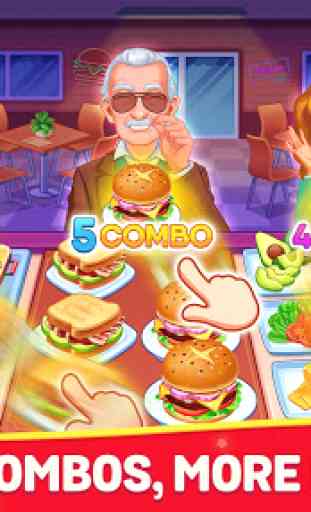 Cooking Dream: Crazy Chef Restaurant cooking games 2
