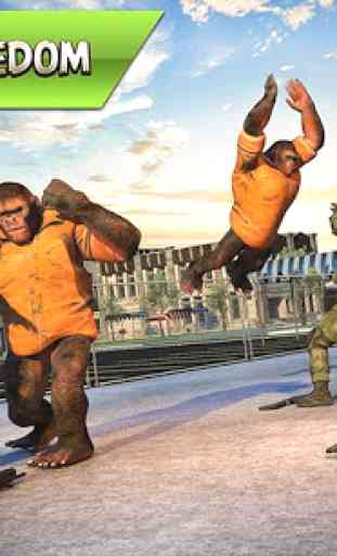 Crazy Gorilla Smash City Attack Prison Escape Game 4