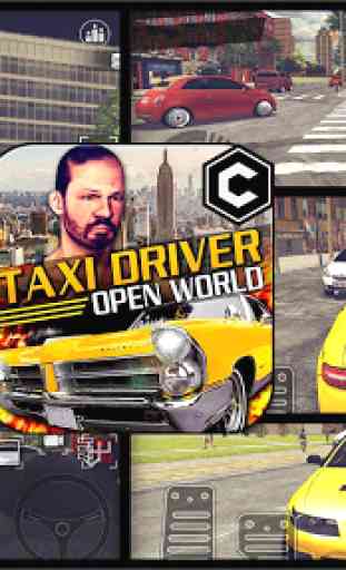 Crazy Open World Driver - Taxi Simulator New Game 1