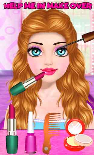 Cute Girl Makeup Salon Games: Fashion Makeover Spa 3