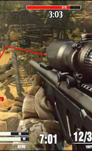 Desert Sniper 3D: Battleground Battlefield! 1