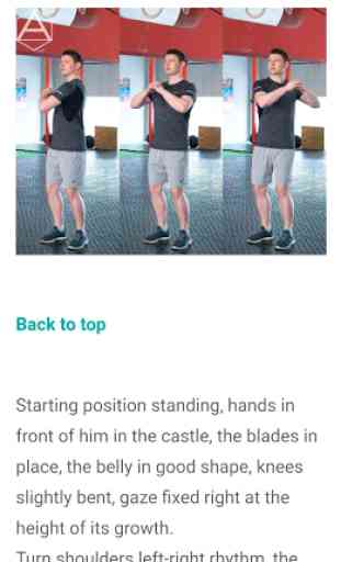 Exercises from the chiropractor for the spine 2