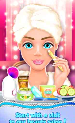 Face Paint Salon: Glitter Makeup Party Games 2
