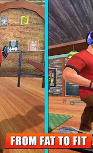Fatboy Gym Workout: Fitness & Bodybuilding Games 2