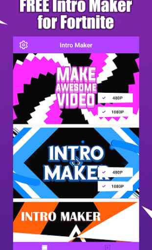 Fort Intro Maker for YouTube - make Fortnite intro 1