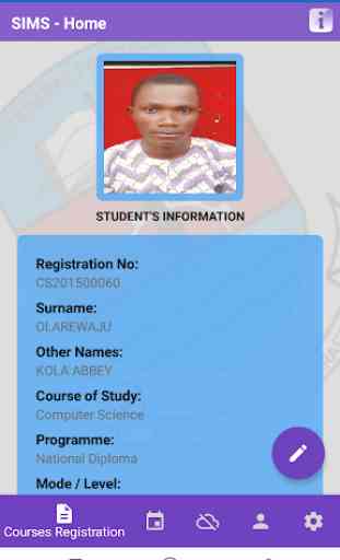 FPE Students Information Management System (SIMS) 2