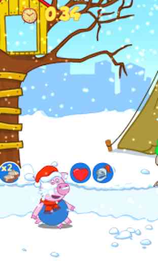 Funny Snowball Battle: Winter Games 3
