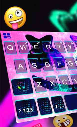 Galaxy Cool Man Keyboard Theme 2