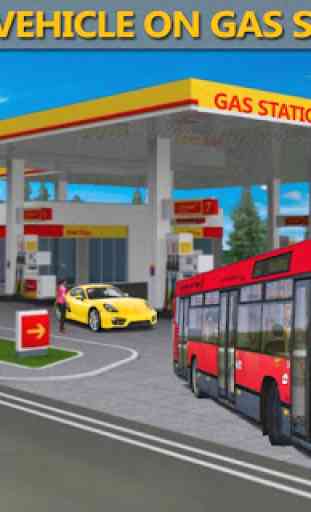 Gas Station Bus Driving Simulator 1