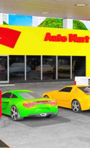 Gas Station Car Driving Simulator Car Parking Game 3
